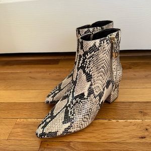 Cole haan leather booties